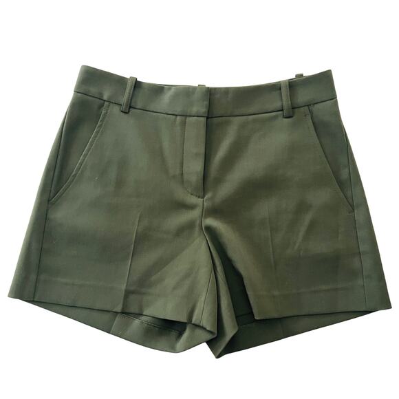 theory - wool blend garland shorts - size 2 - Picture 1 of 3